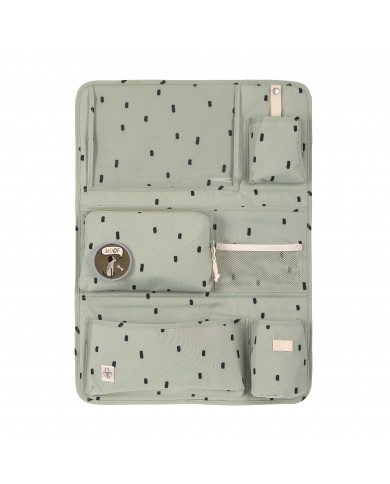 Organisateur de voiture - Happy Prints olive clair Organisateur de voiture - Happy Prints olive clair