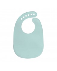 Bavoir silicone avec poche, Little Chums Souris Bleu
