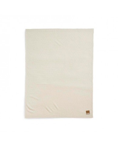 Couverture Pointelle Creamy White (75x100cm)