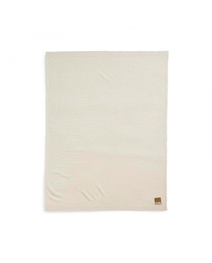 Couverture Pointelle Creamy White (75x100cm)