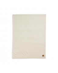 Couverture Pointelle Creamy White (75x100cm)