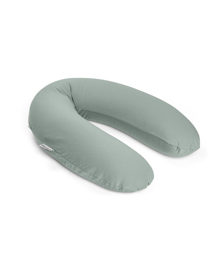 Grand coussin d'allaitement Buddy Tétra jersey green