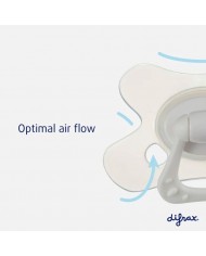 Sucette Natural +12M collection Popcorn foam