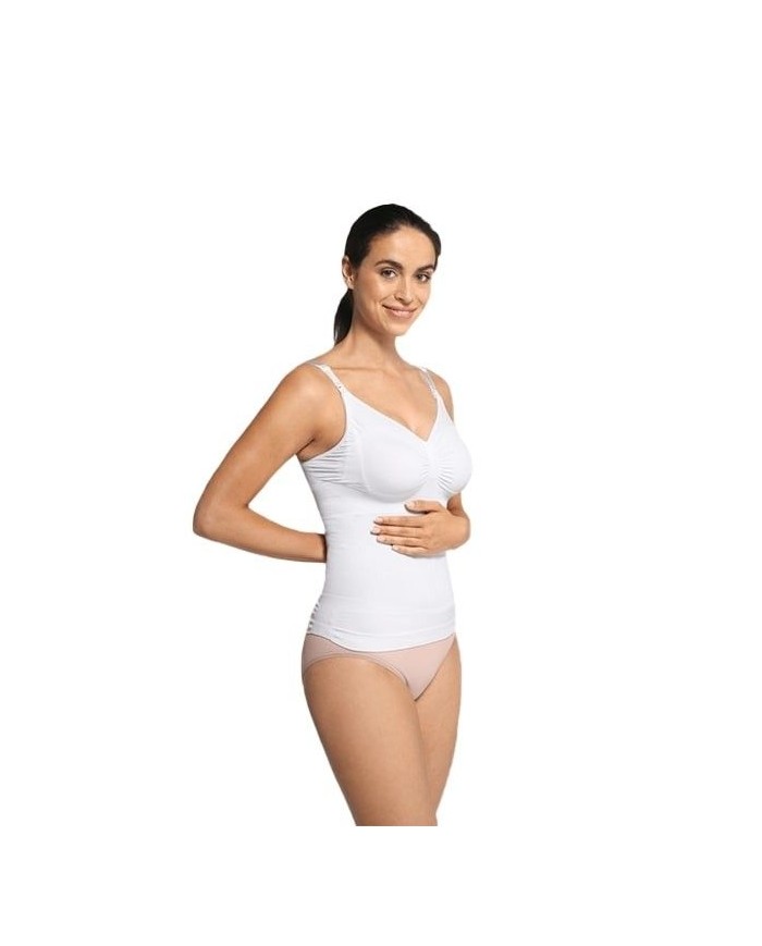 Top d'allaitement gainant Blanc - XL