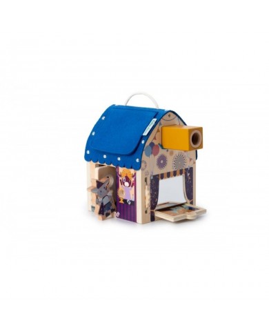 Maison découverte d'illusions optiques