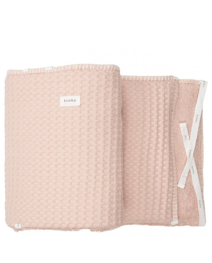 Tour de lit / tour de parc amsterdam 180x30cm - rosa salt