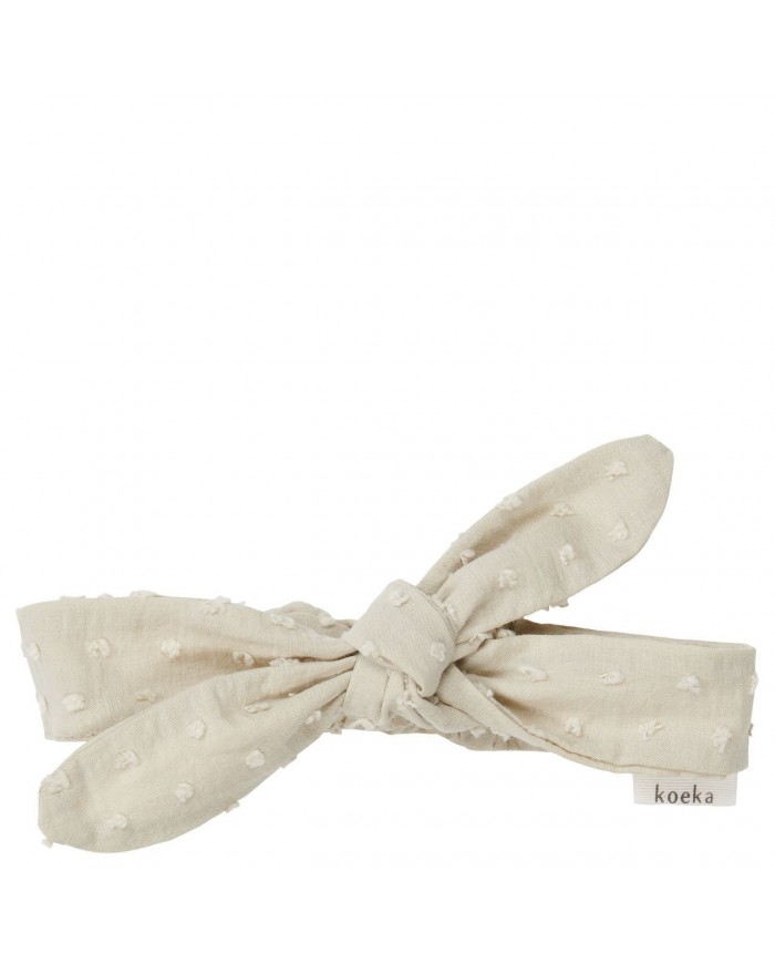 Bandeau cheveux napa sage
