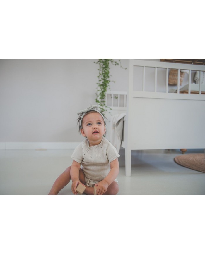 Bandeau cheveux napa sage