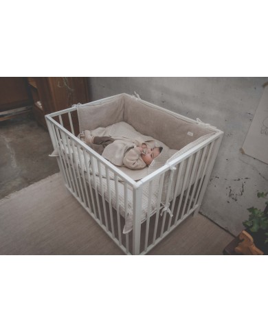 Tour de lit / Tour de parc 180x30cm Amsterdam sand