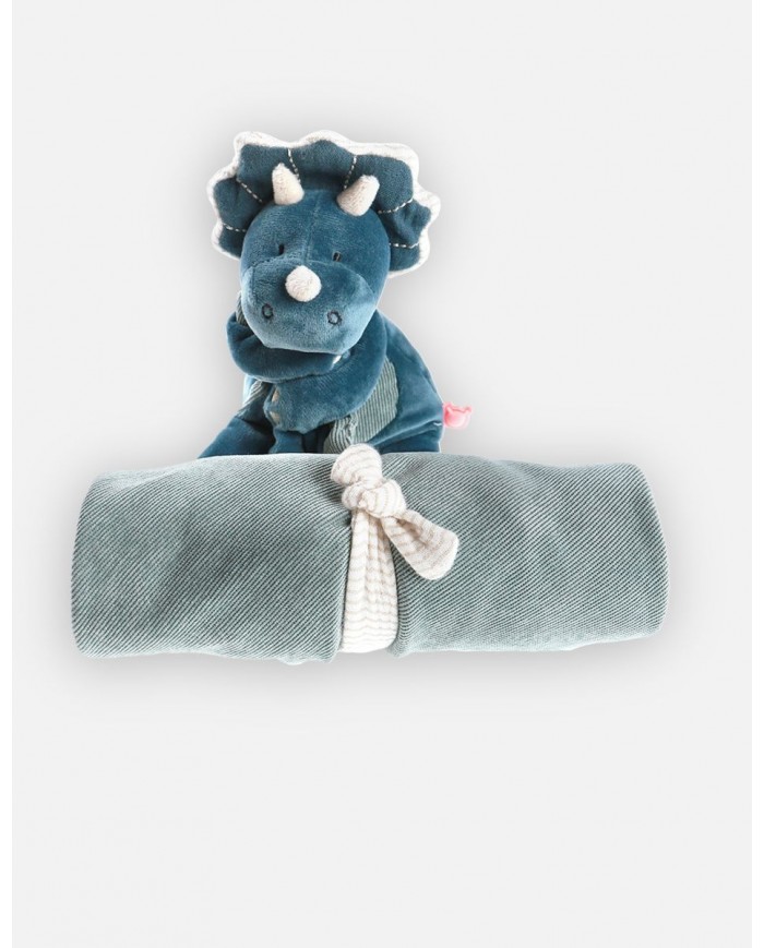 Ma première couverture Ops en veloudoux, bleu