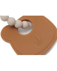 Anneau de dentition en Silicone 15x11x1cm Teddy Bear