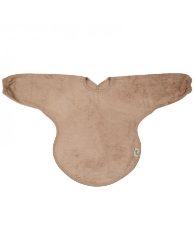 Bavoir à manches élastiques - Savannah sand