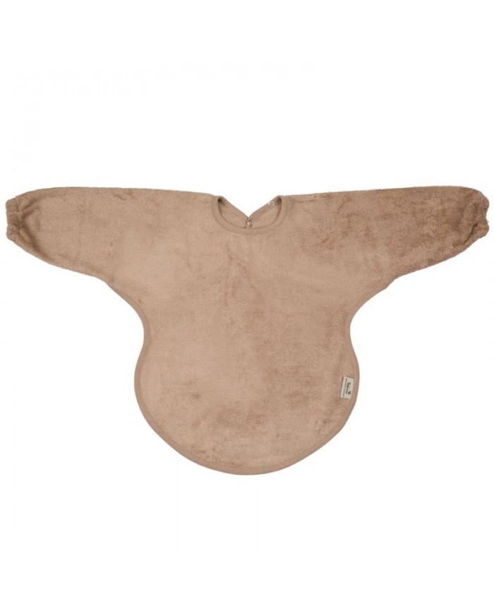 Bavoir à manches élastiques - Savannah sand