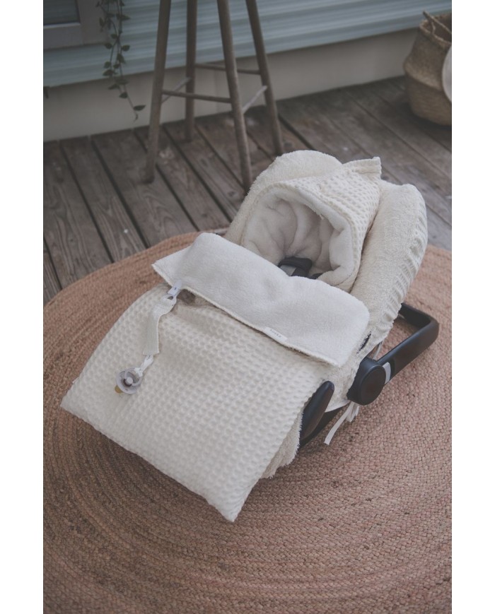 Chancelière siège auto 0+ 3/5 points teddy oslo - natural