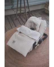 Chancelière siège auto 0+ 3/5 points teddy oslo - natural