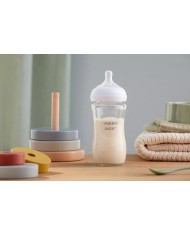 Biberon 240 ml en verre - Natural 3.0