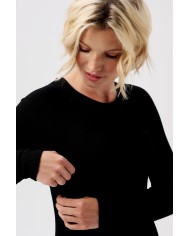 Robe d'allaitement Zane ultra soft - Black