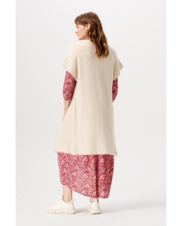 Cardigan sans manche Espinal - Whitecap gray