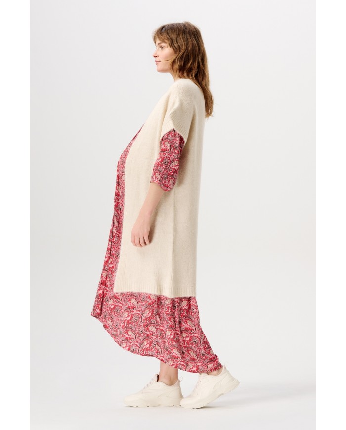 Cardigan sans manche Espinal - Whitecap gray