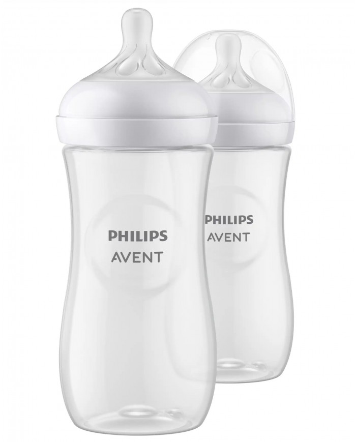 Lot de 2 biberons 330 ml - Natural 3.0 Lot de 2 biberons 330 ml - Natural 3.0