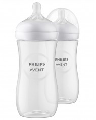 Lot de 2 biberons 330 ml - Natural 3.0 Lot de 2 biberons 330 ml - Natural 3.0