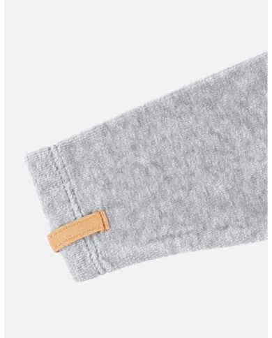 Pyjama Babou en velours, gris