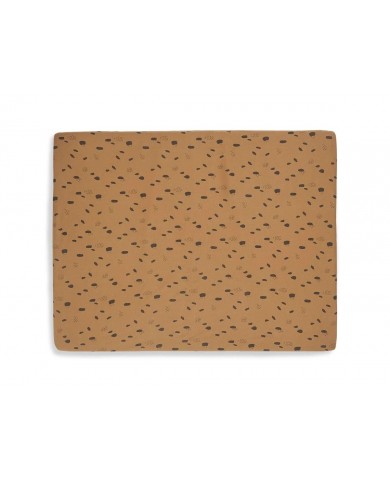 Drap housse Jersey 75x95cm Spot Caramel