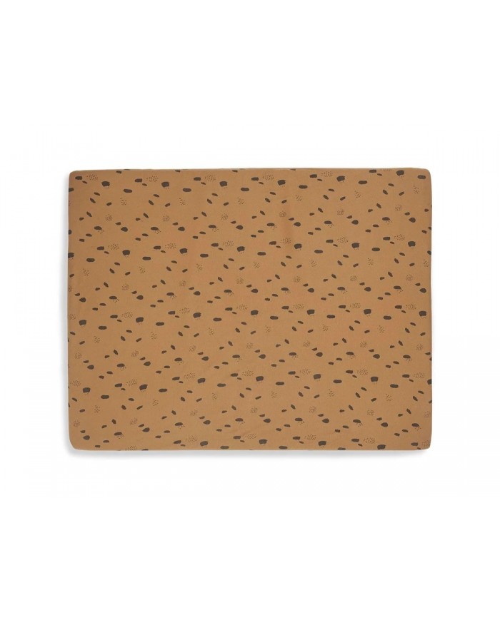 Drap housse Jersey 75x95cm Spot Caramel