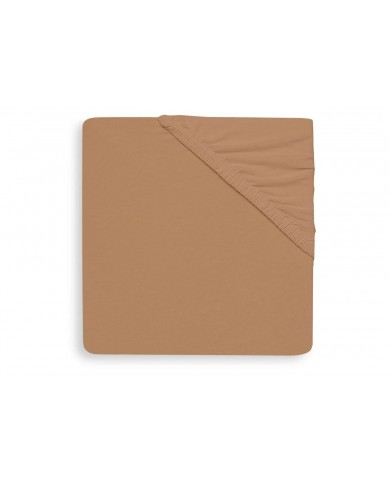 Drap housse Jersey 60x120cm Biscuit