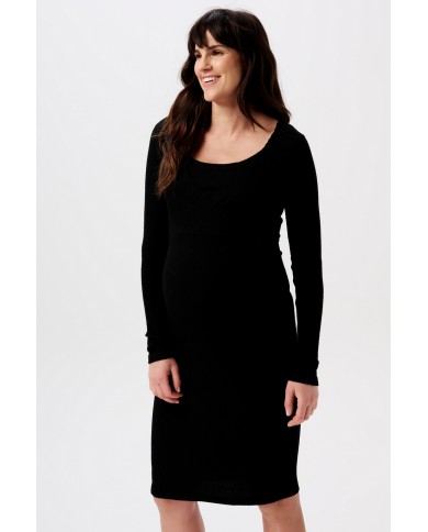 Robe d'allaitement Asa - Black Robe d'allaitement Asa - Black