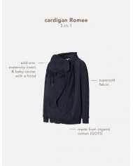 Cardigan Romee 3-way - Night Cardigan Romee 3-way - Night