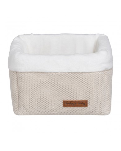 Panier commode 18x18x18 cm - Classic - sable Panier commode 18x18x18 cm - Classic - sable