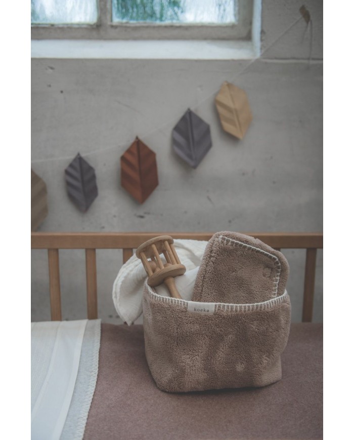 Panier de rangement Malmo chestnut