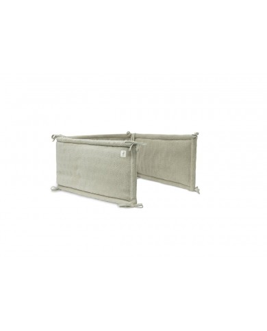 Tour de lit/Tour de parc 180x30cm Grain knit Olive Green