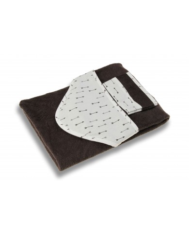 Cape de bain - Indi graphit Cape de bain - Indi graphit