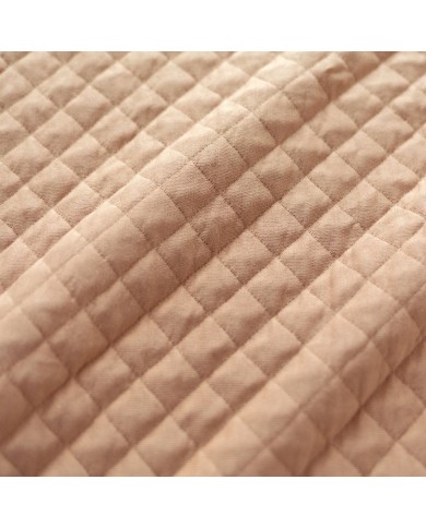 Couverture 75/100 cm jersey quilted QUILT 89 beige