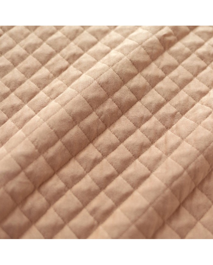 Couverture 75/100 cm jersey quilted QUILT 89 beige