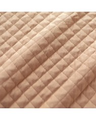 Couverture 75/100 cm jersey quilted QUILT 89 beige