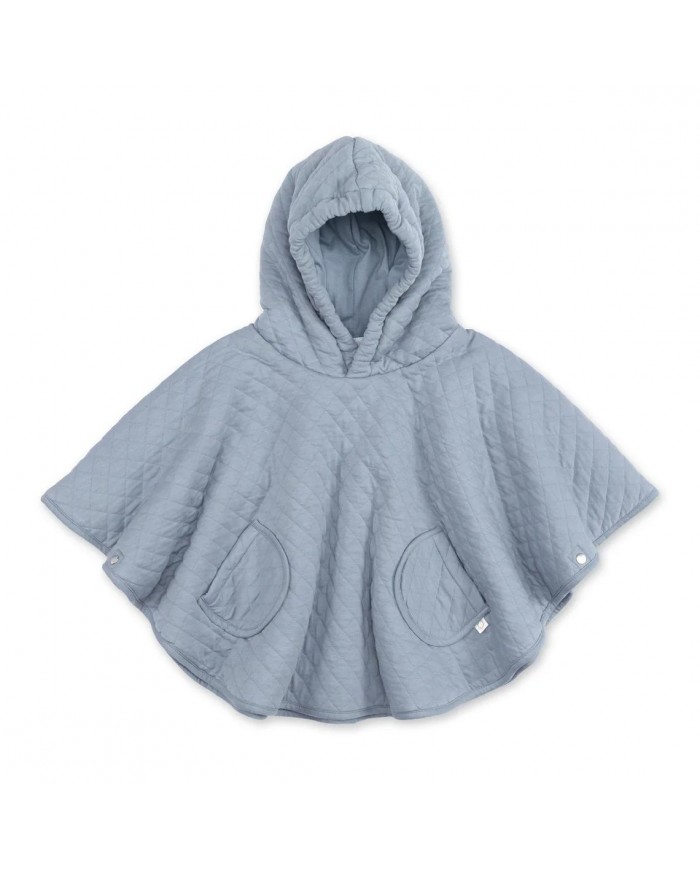 Poncho padded jersey + jersey QUILT 66 stone