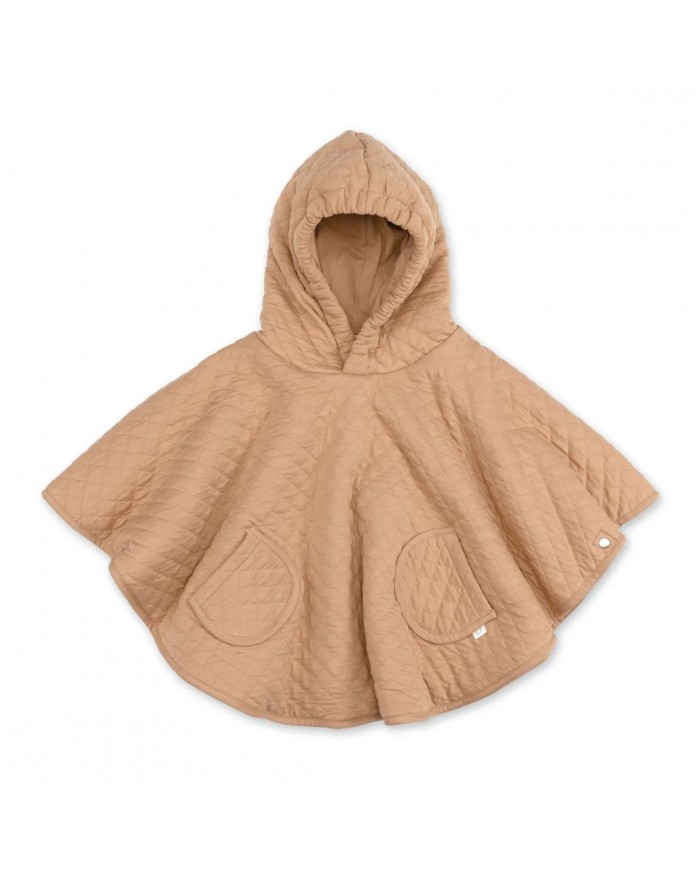 Poncho padded jersey + jersey QUILT 89 beige