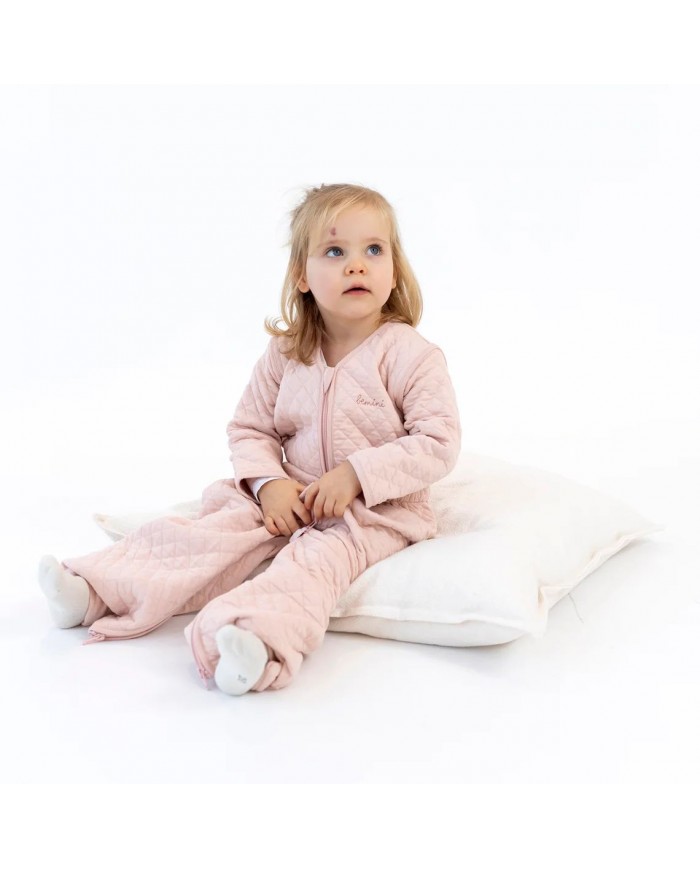 Sac de nuit 12-24m Pady quilted jersey QUILT 44 blush - TOG 1.5