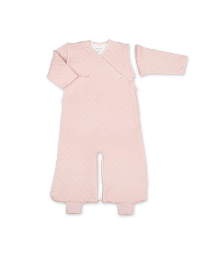 Sac de nuit 4-12m Pady quilted jersey QUILT 44 blush - TOG 1.5