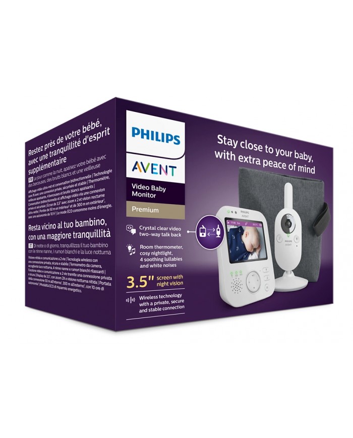 Babyphone vidéo 3.5" - scd892