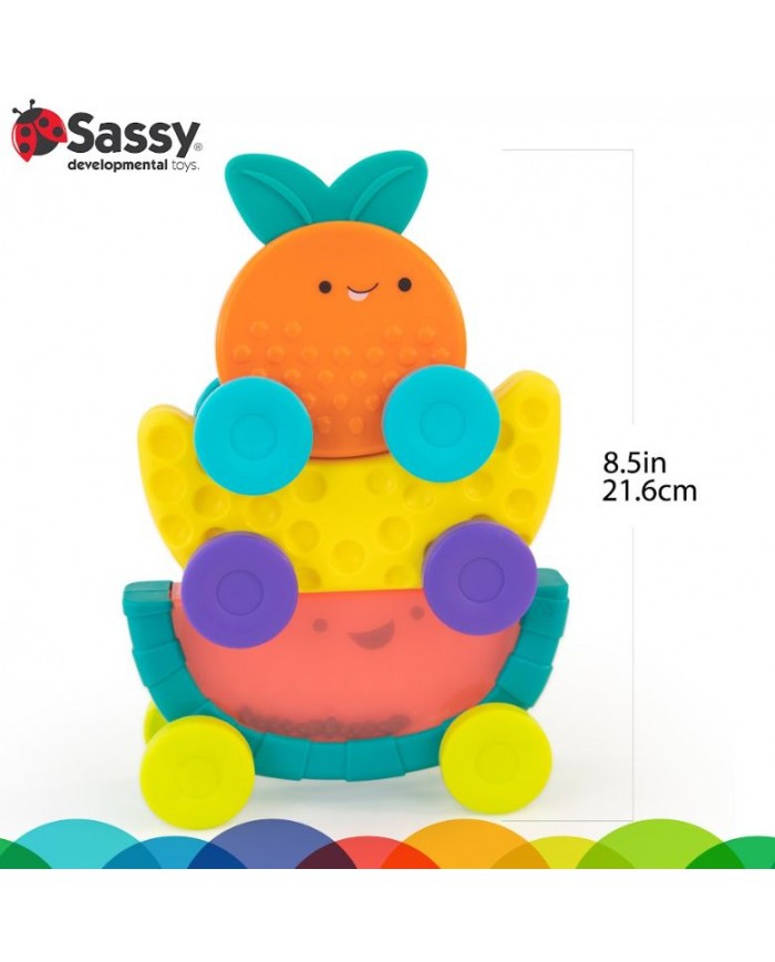 Voiture de Fruits à Empiler