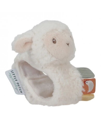 Hochet de poignet mouton - Little Farm