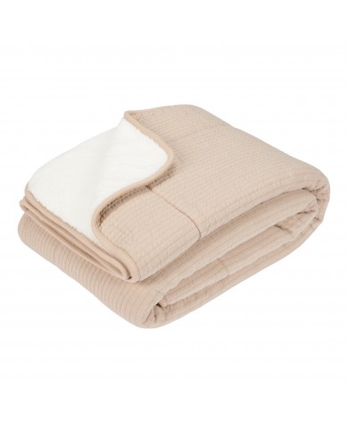 Couverture de berceau 70x100cm Pure Beige