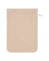 Gants de toilette (2 pcs) mousseline Baby Bunny / Beige