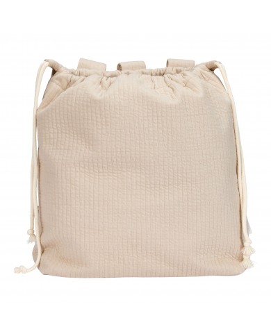 Sac à jouets Pure Beige Sac à jouets Pure Beige