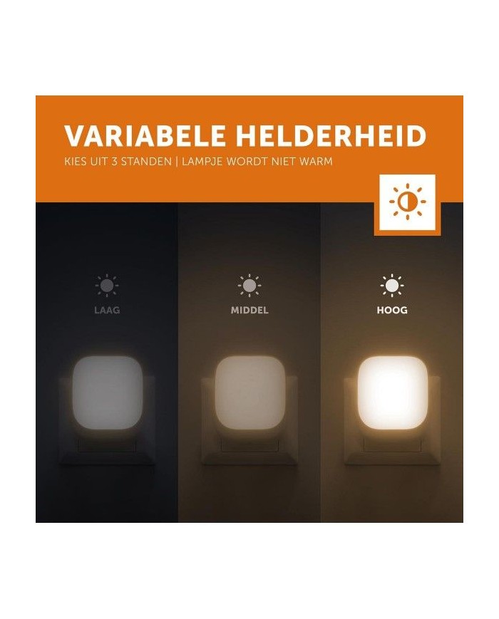 Veilleuse LED automatique - blanc