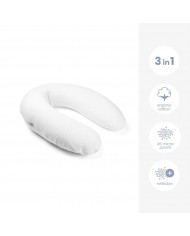 Grand coussin d'allaitement buddy silver dots